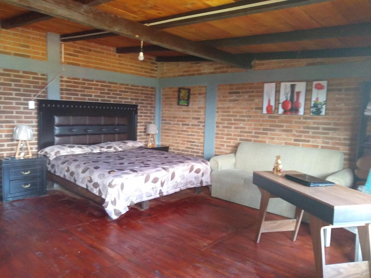 Cabanas Adan Y Eva Centricas Con Vista Campirano Zacatlán Exterior foto